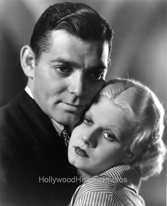 Clark Gable 1932 Red Dust with Jean Harlow WM.jpg